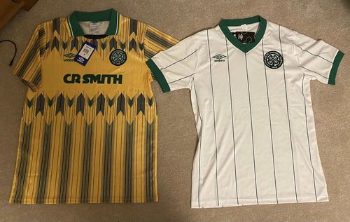Customer photo review of Glasgow Celtic 1984/1986 Away Kit