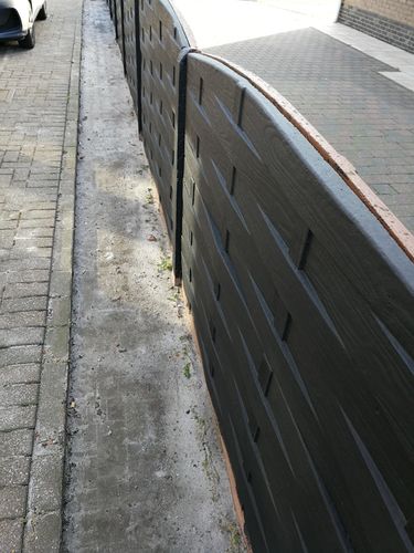 Customer photo review of Mathys Murfill RP Siloxan NF- Kleur: Jet Black "9005"- Gevelverf-Facade-zeer matte elastische renovatiecoating voor buitenmuren op basis van acrylaten-siloxanen- 20L