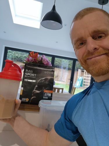 Customer photo review of Elite Repair Protein Powders