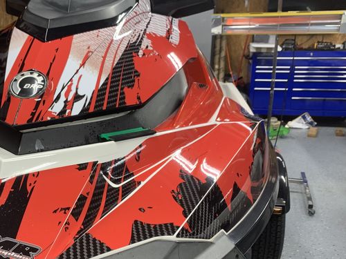 Customer photo review of Sea Doo GTI, GTR, GTS HD  Water Craft Graphics (2011-2018)