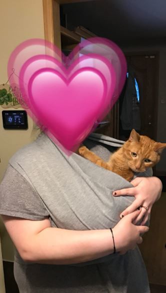 Customer photo review of Baby Wrap Carrier