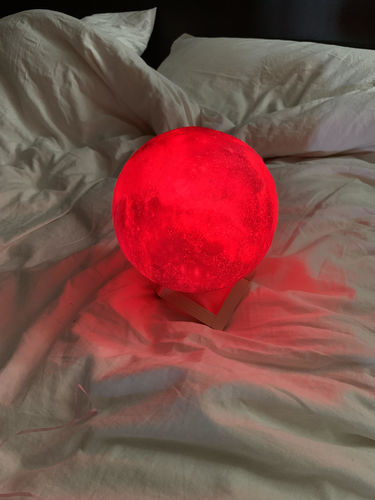 Customer photo review of Yunix Galaxy Lamp