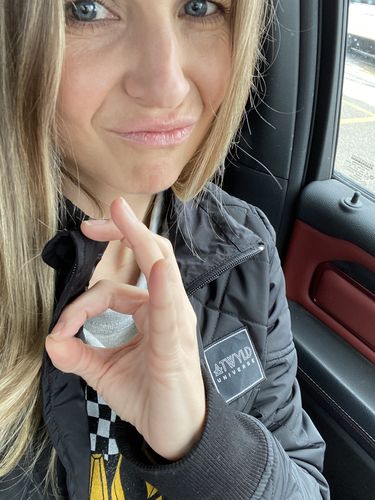 Customer photo review of Cyclone Packable Puffer Jacket