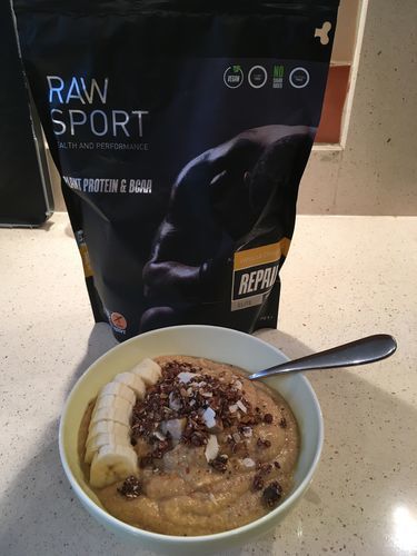 Customer photo review of Elite Repair Protein Powders
