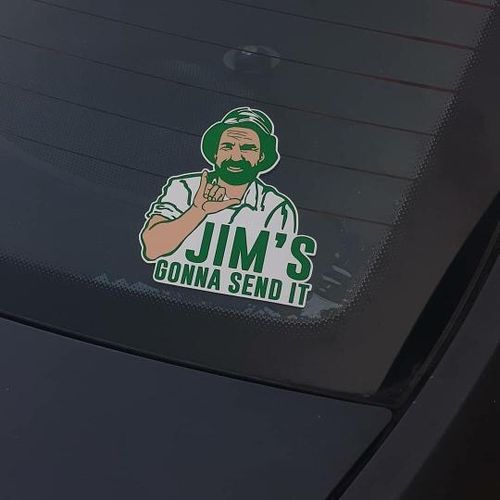 Customer photo review of JIM'S GONNA SEND IT