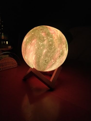 Customer photo review of Yunix Galaxy Lamp