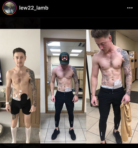 Customer photo review of Mass Gainer Protein Powder available in 3 Flavours