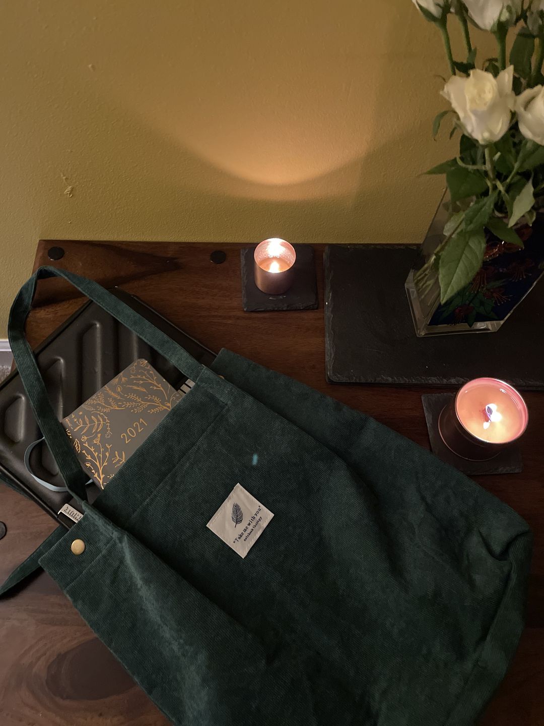 Customer photo review of Cord Tote Bag