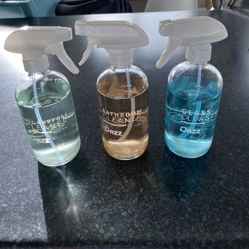 Customer photo review of Dazz Home Cleaning Kit