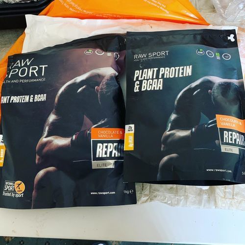 Customer photo review of Elite Repair Protein Powders