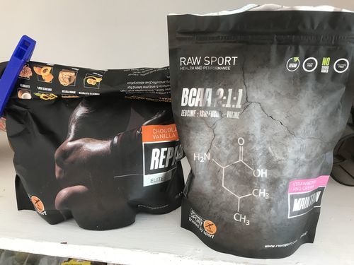 Customer photo review of Elite Repair Protein Powders