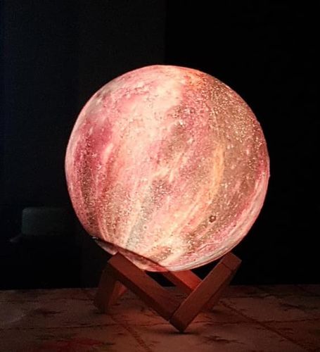 Customer photo review of Yunix Galaxy Lamp