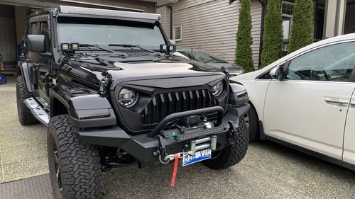 Customer photo review of Aerolidz Light Bar Cover - 50” 52” - Clear -  Dual Row