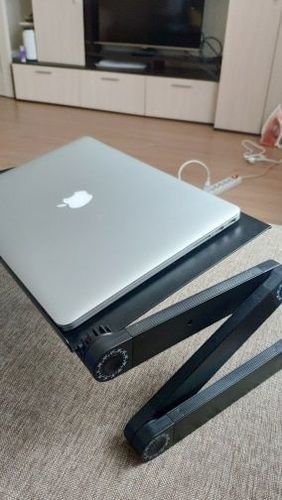 Customer photo review of Multifunktionelt bærbart laptop bord