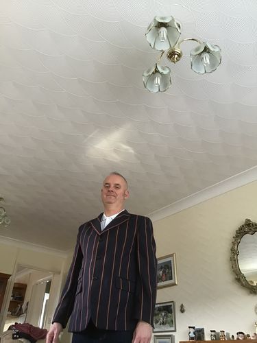 Peter W. review of Boating Blazer - Navy - Gold Stripe image 1 out of 1