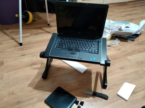Customer photo review of Multifunktionelt bærbart laptop bord