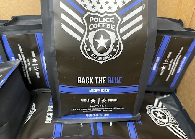 Customer photo review of Back The Blue
