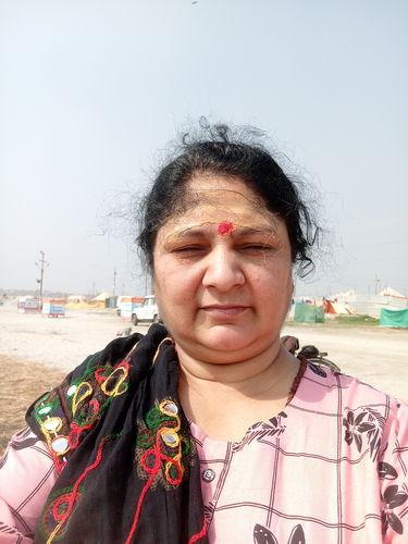 Customer photo review of Brass Dhoop Arati small