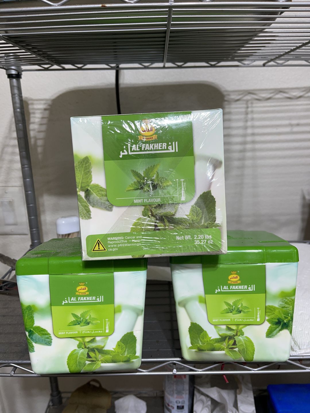 Customer photo review of Al Fakher Shisha Kilo
