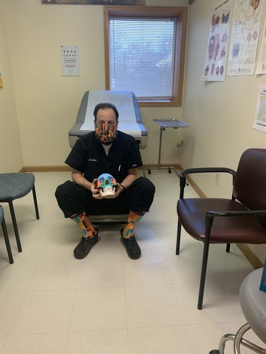 Customer photo review of 4 Mask & 4 Sock Combo