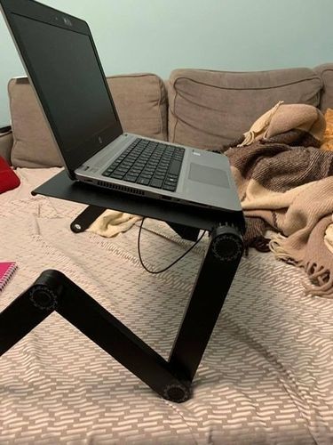 Customer photo review of Multifunktionelt bærbart laptop bord