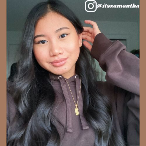 Customer photo review of Letter Necklaces