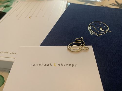 Customer photo review of Tsuki 'Gentle Giant' Limited Edition Bullet Journal ☾