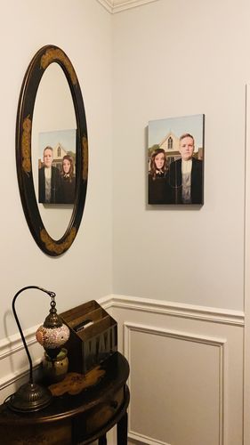 Customer photo review of The American Gothic - Custom Canvas