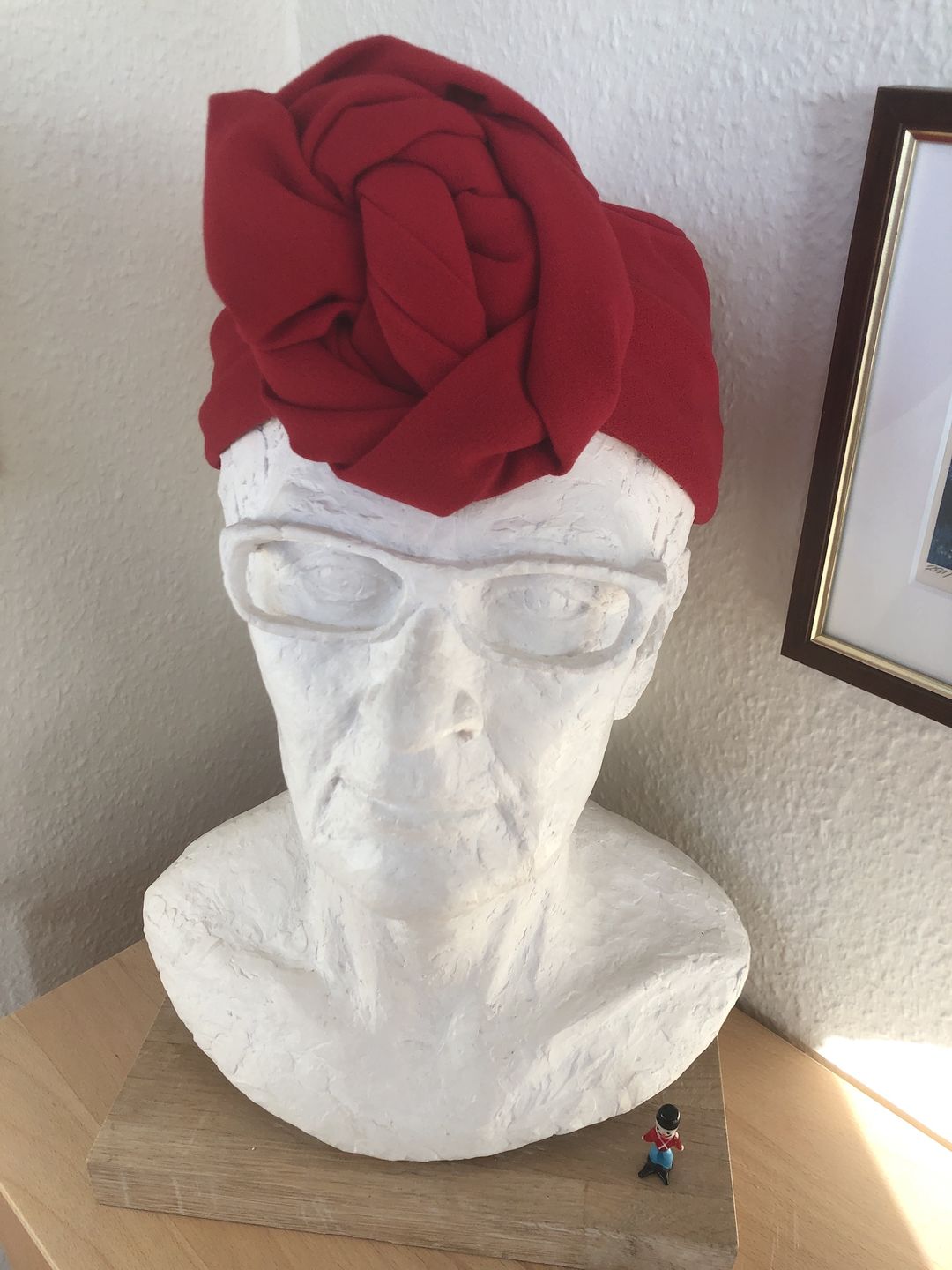 Customer photo review of Turban rød i 1940er stil