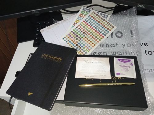 Customer photo review of Life Planner Box Premium