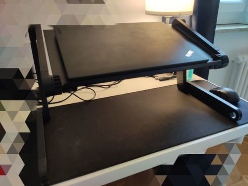 Customer photo review of Multifunktionelt bærbart laptop bord