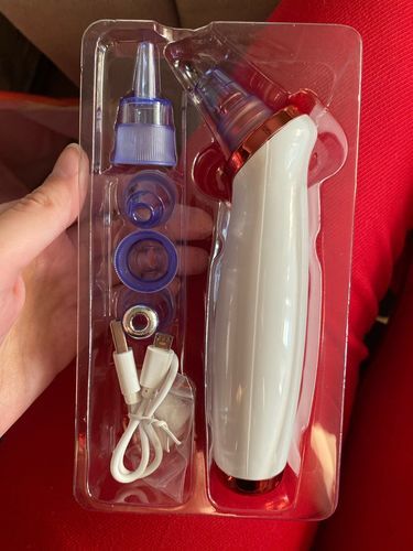 Customer photo review of Ultrasonisk Blackhead Ekstraktor