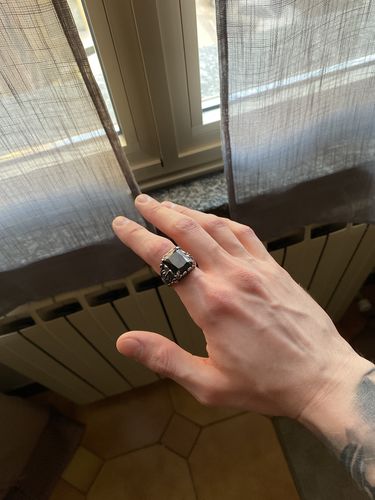 Customer photo review of CROWN GEM RING