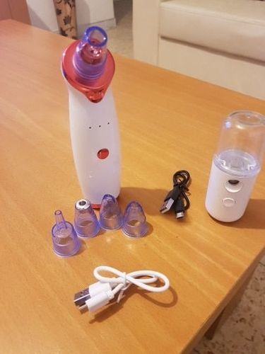 Customer photo review of Ultrasonisk Blackhead Ekstraktor