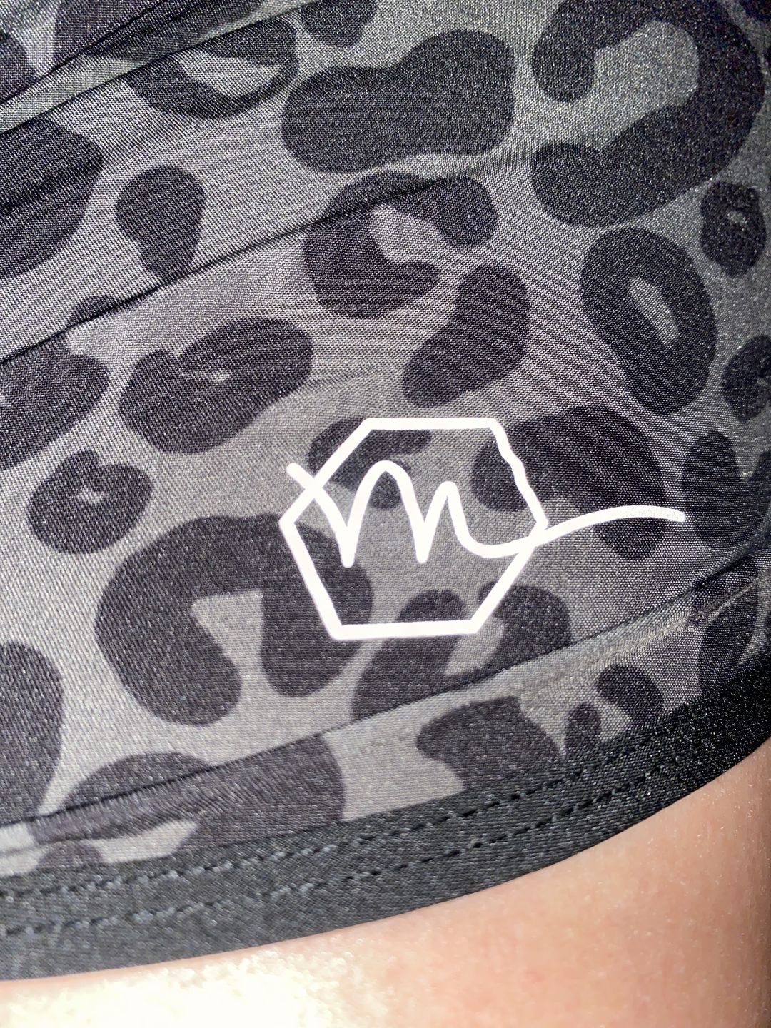 Customer photo review of Elite Shorts - 3.5''- Grey Leopard