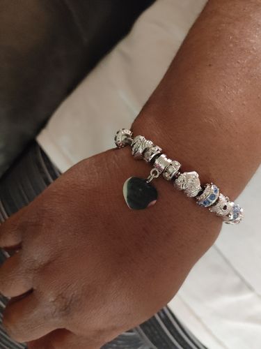 Customer photo review of Piece Of My Heart Bracelet