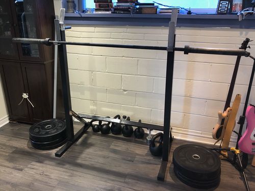 Customer photo review of Squat /  Military  Press / Dip rack