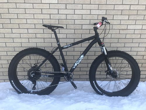 Customer photo review of Framed Minnesota 2.0 / X5 Crankset Fat Bike Frame Kit