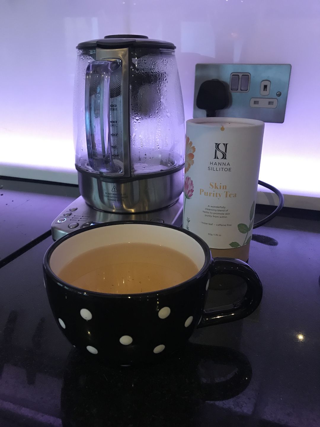 Customer photo review of Skin Purity Tea