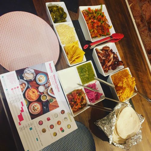 Customer photo review of Boojum Chicken Fajita Meal Kit For 4 People