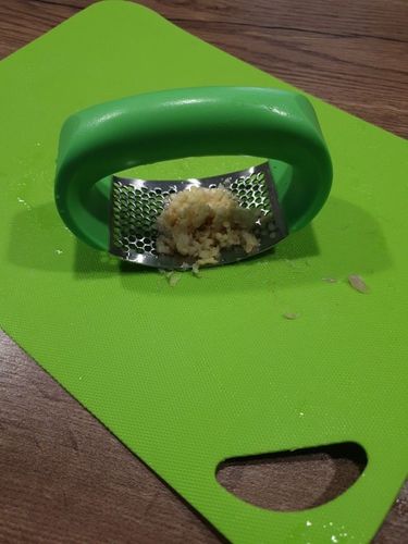 Customer photo review of Multifunktionel hvidløgsknuser