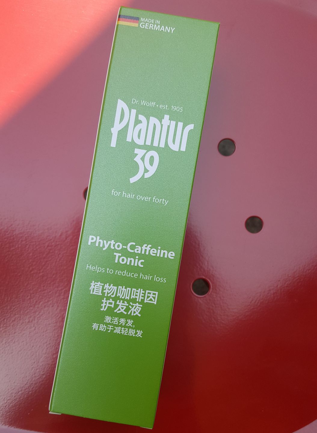Customer photo review of Plantur 39 Phyto-Caffeine Tonic (200ml)