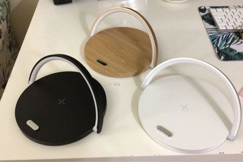 Customer photo review of Trådløs opladnings bordlampe