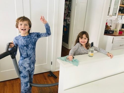 Customer photo review of Ocean Surf Kids Bamboo PJs