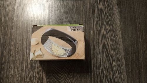 Customer photo review of Multifunktionel hvidløgsknuser