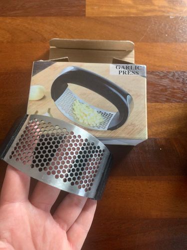 Customer photo review of Multifunktionel hvidløgsknuser
