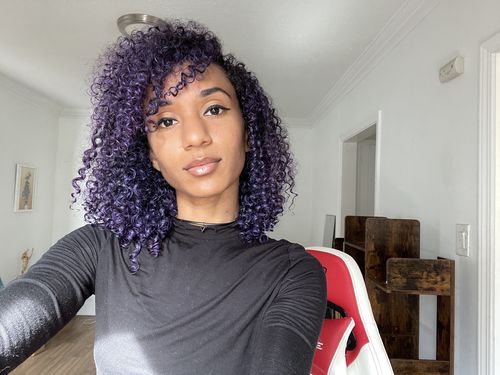 Customer photo review of Get Hued - Purple Rain