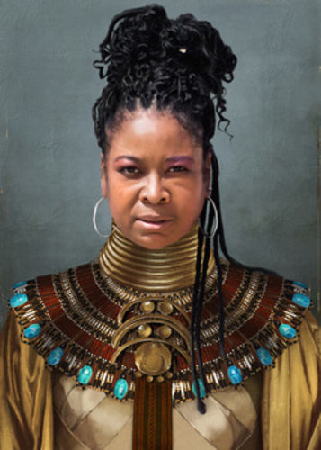 Customer photo review of The African King - Custom Canvas