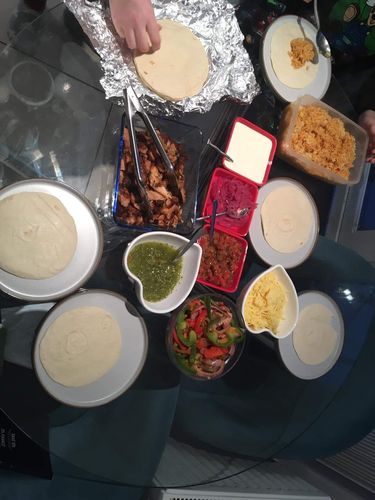 Customer photo review of Boojum Chicken Fajita Meal Kit For 4 People