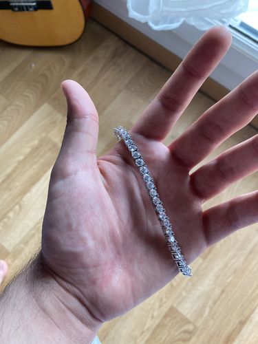Customer photo review of TENNIS. - 5MM 18K